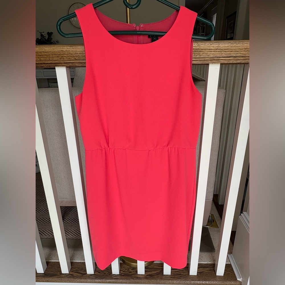 J. Crew Pink Sheath Sleeveless Mini Dress